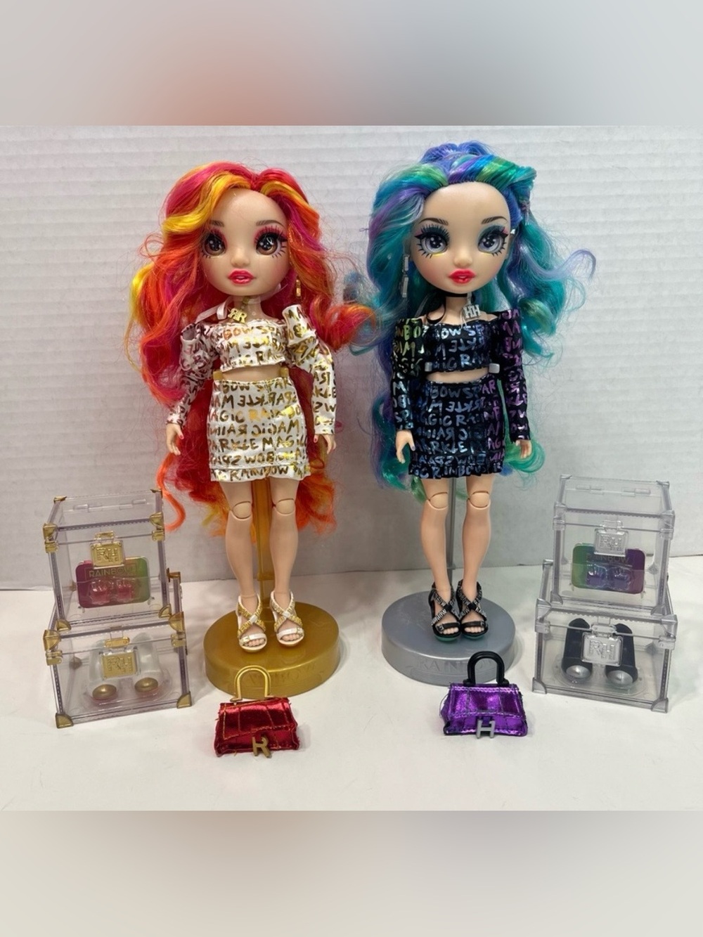 RAINBOW HIGH Dolls special Edition Twins Laurel & Holly De’Vious Toys